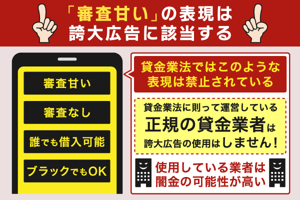 誇大広告に値する表現の紹介と注意喚起