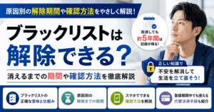 ブラックリストは解除できる？消えるまでの期間や確認方法を解説